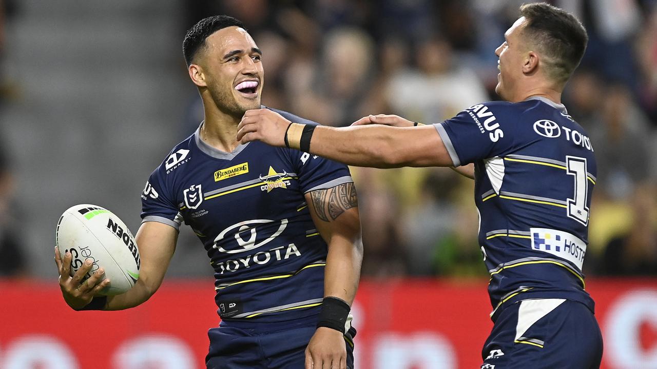 NRL 2022  North Queensland Cowboys centre Valentine Holmes might