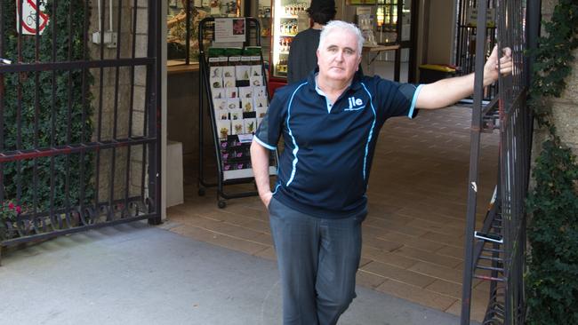 events promoter John Logan at the botanic Garden.. 18 JULY 2018