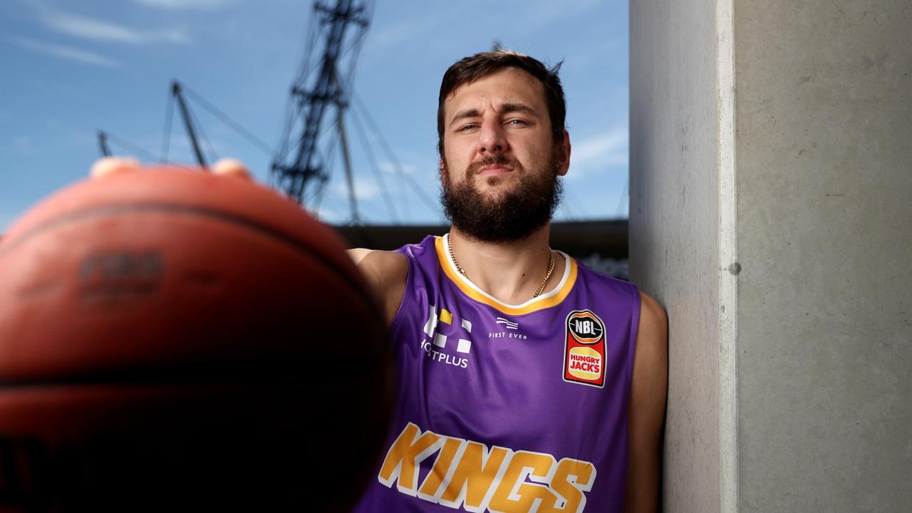 Sydney Kings co-owner Andrew Bogut concedes the club’s search for a new head coach wasn’t “easy”, but he believes ex-NBA assistant Mahmoud Abdelfattah possesses the energy and work ethic worth taking a “risk” on. Picture: Jonathan Ng