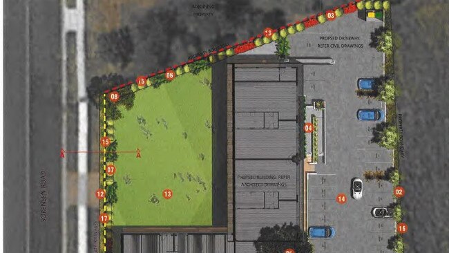 Plans for Southside childcare centre at Sorensen Rd