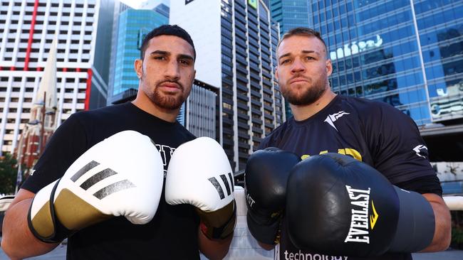 Justis Huni and Joe Goodall will trade blows in the biggest heavyweight fight in Australia’s history.