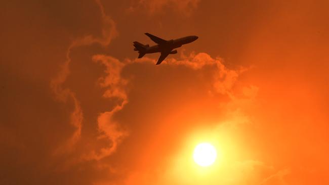 Australia’s bushfires are boosted by climate change, scientists say. (AAP Image/Mick Tsikas)