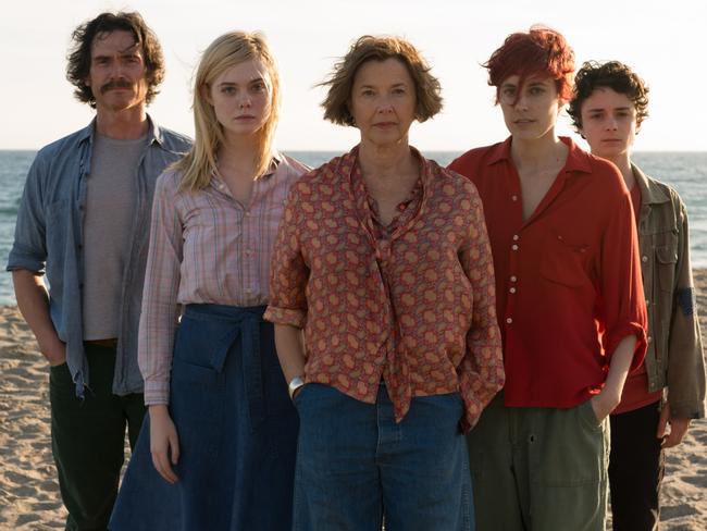 Billy Crudup, Elle Fanning, Annette Bening, Greta Gerwig and Lucas Jade Zermann star in 20th Century Women.