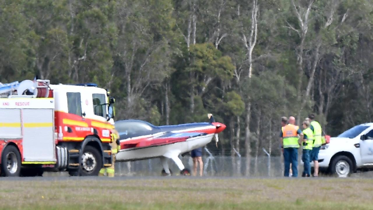 Caloundra airport Sunshine Coast plane and helicopter collision The