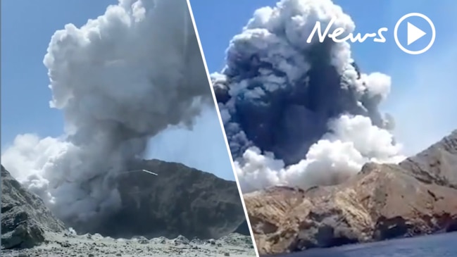 Multiple injuries after White Island volcano eruption