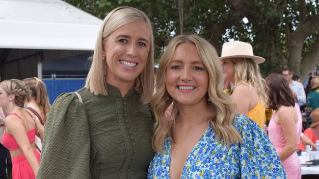 Olivia and Alex at the Rockhampton Jaguar Land Rover Pop-Up Polo on June 3, 2023. Picture: Aden Stokes