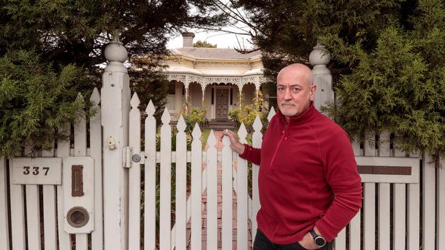 Neighbours, like Jamie who lives behind the house, took shifts to watch the historic home last week in case demolishers arrived to bulldoze the site.