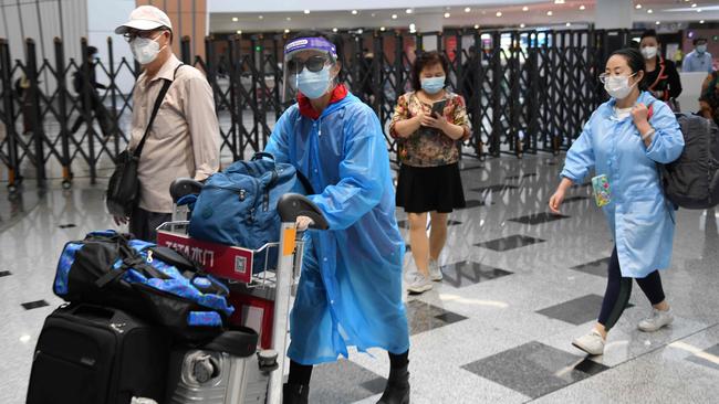 The Government has emphasised its travel warning to China. Picture: Greg Baker/AFP