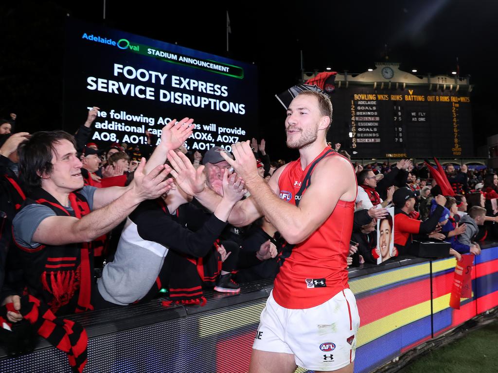 Ben McKay has been a great recruit for the Dons. (Photo by Sarah Reed/AFL Photos via Getty Images)