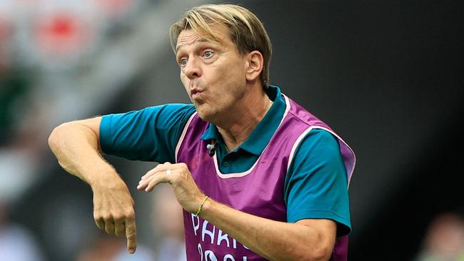 Matildas coach Tony Gustavsson is unlikely to be offered a new contract following the Olympics. Picture: AFP