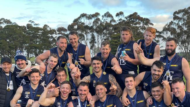 The Ararat Eagles won the Mininera and District Football League premiership. Picture: Kaye Bulger.