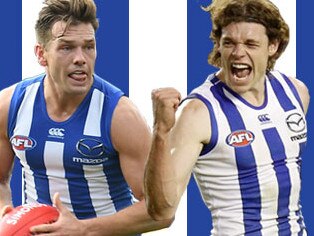 North Melbourne art Shaun Higgins Ben Brown