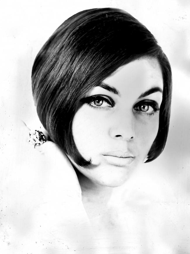 Model Maggie Tabberer in 1967. Picture: File