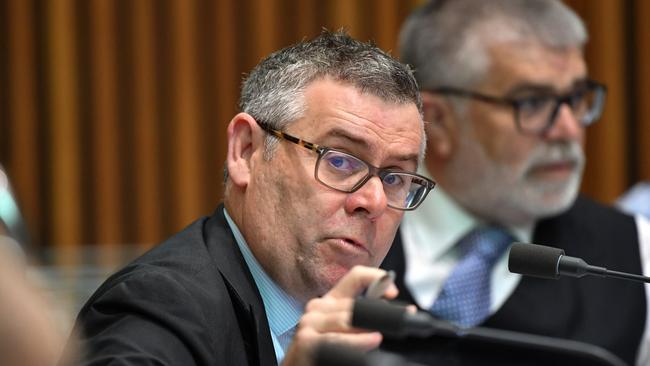 Labor Gold Coast-based Senator Murray Watt at Parliament House. (AAP Image/Mick Tsikas).