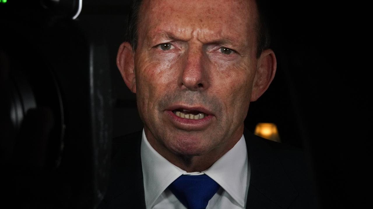 Former prime minister Tony Abbott. Picture: AAP 