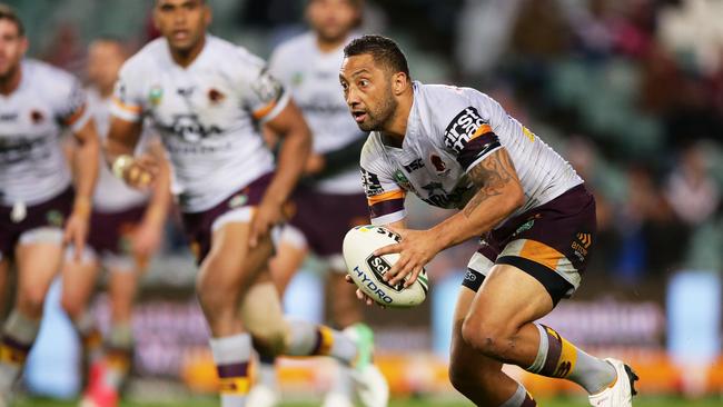 Benji Marshall nearly won the game for Brisbane.