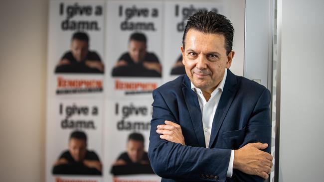 Nick Xenophon has defended his legal work for Huawei. Picture: Tom Huntley