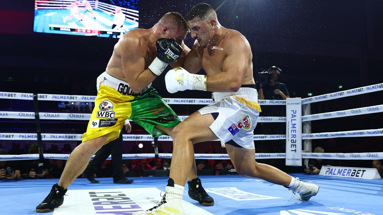 This is heavyweight boxing. Photo by Chris Hyde/Getty Images