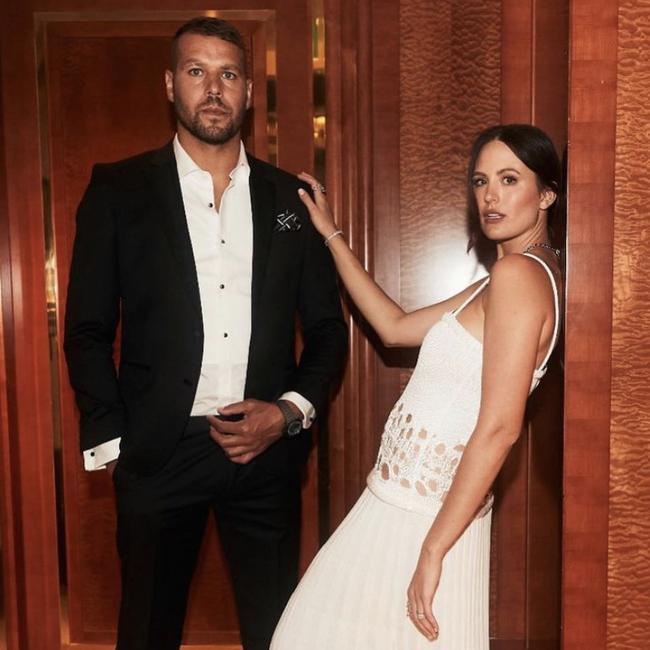 Lance and Jesinta Campbell say living in the spotlight has its downsides. Picture: Instagram