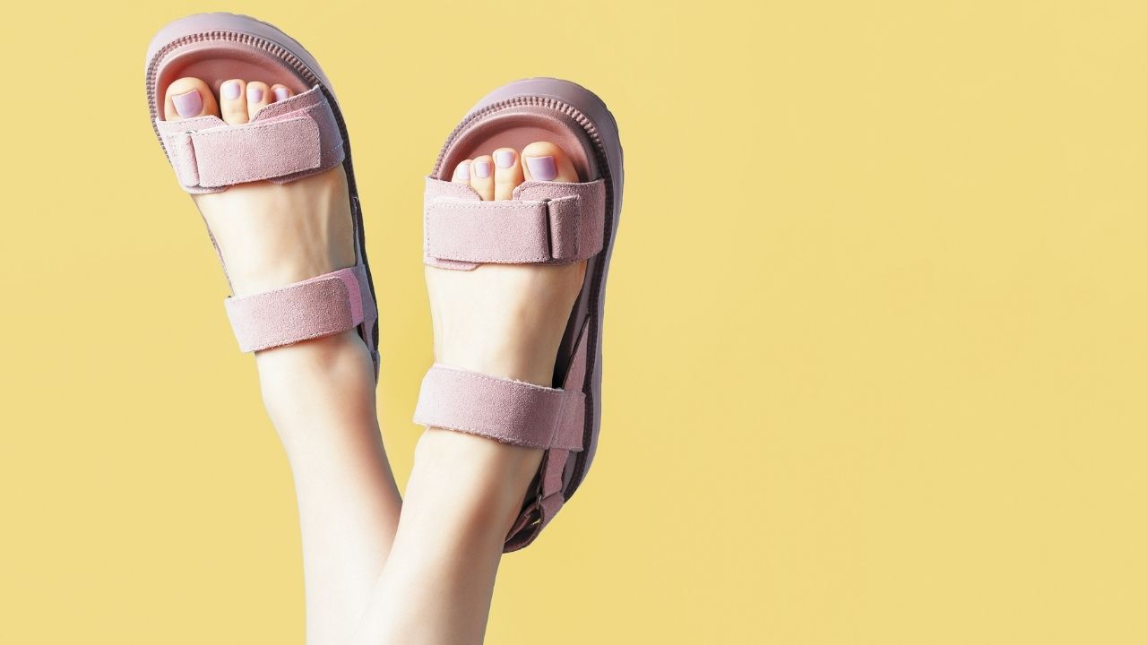 Stylish store walking sandals