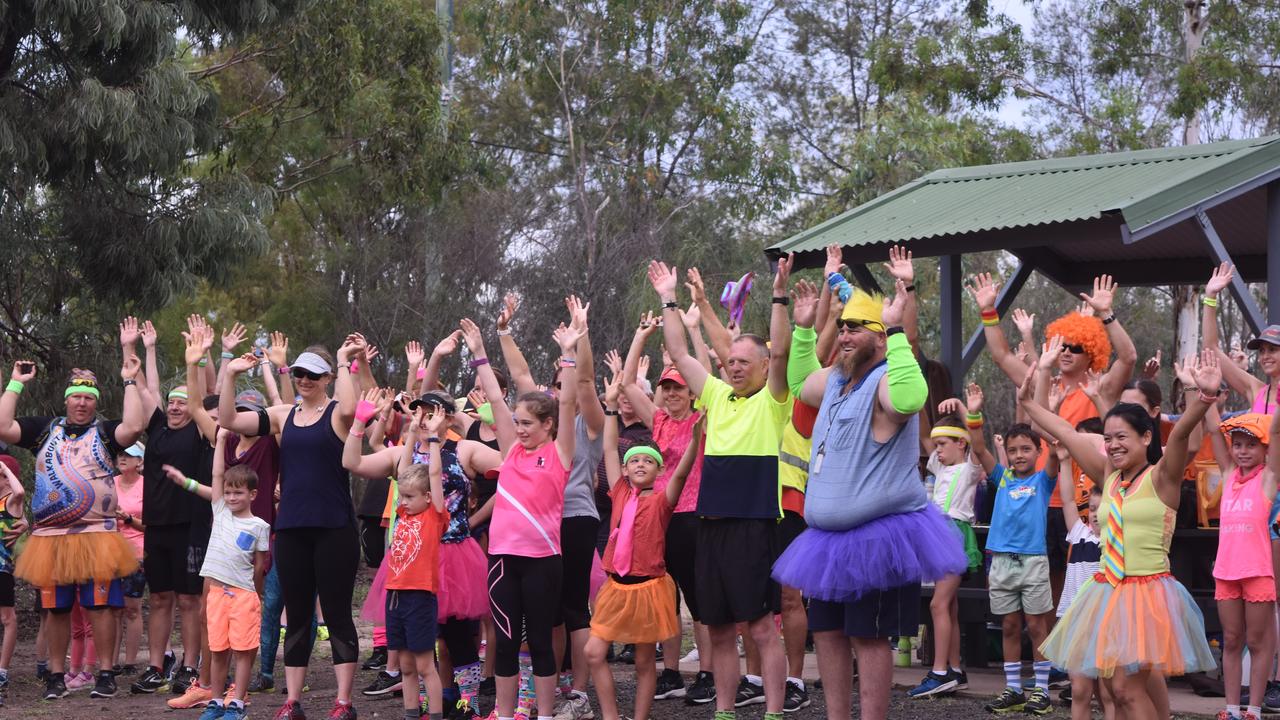 Dalby's parkrun celebrated its third birthday today, with over 100 runners braving the early morning for the celebrations.