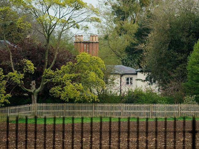 The couple’s home Frogmore Cottage which has cost $4.3m to renovate. Picture: GOR/Getty Images