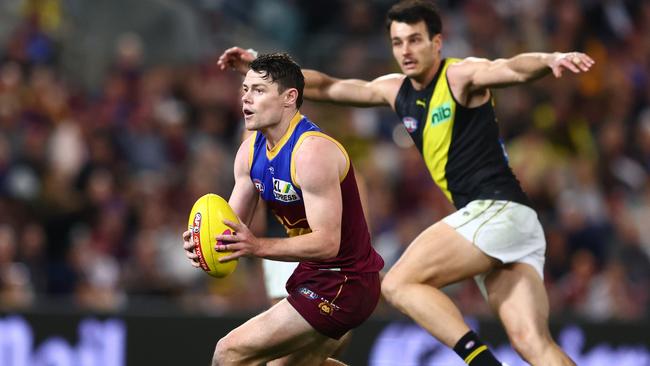 Lachie Neale produced one of the great finals performances. Picture: Chris Hyde/AFL Photos/via Getty Images