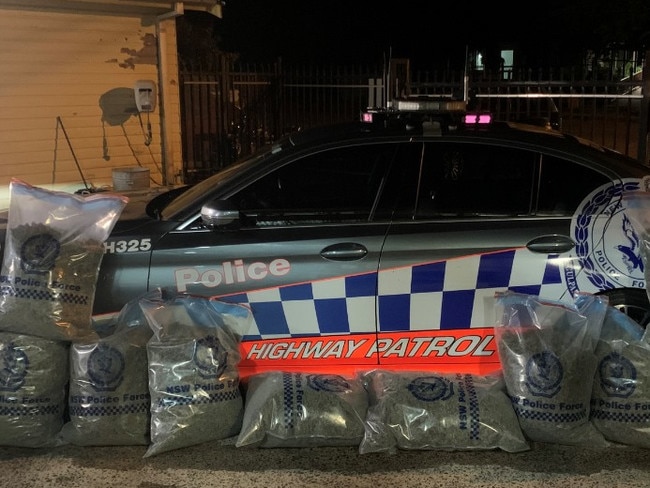 A woman has been charged after police allegedly found 73kg of cannabis during a traffic stop in Byron Bay.