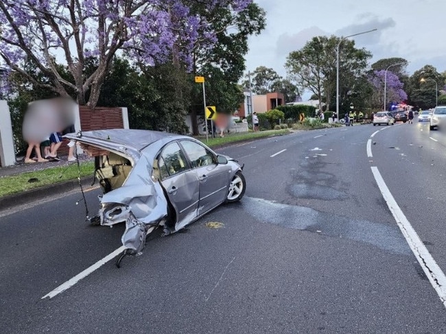 The driver walked away from the scene. Picture: The Hills Police Area Command