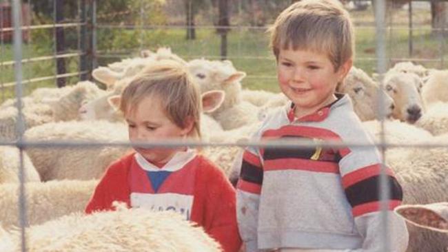 Daisy Pearce with her brother Harry.