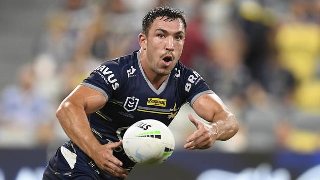 Reece Robson of the Cowboys. Picture: Ian Hitchcock/Getty Images