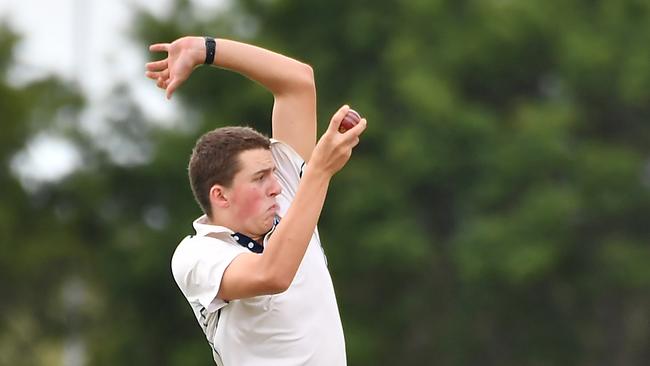 GPS First XI cricket between Churchie and Brisbane Grammar school Saturday February 4, 2023. Picture, John Gass