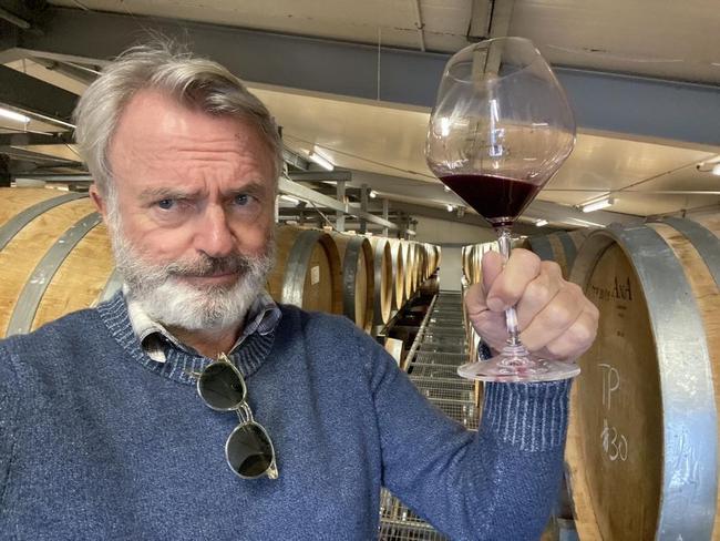 Actor Sam Neill has been diagnosed with cancer.