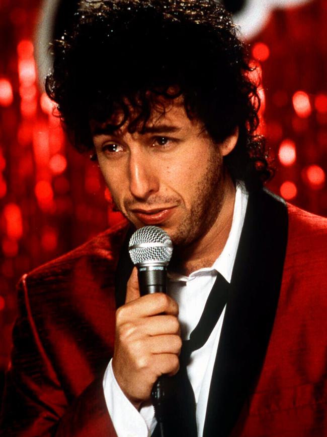 Adam Sandler in a scene from 1998 film The Wedding Singer.