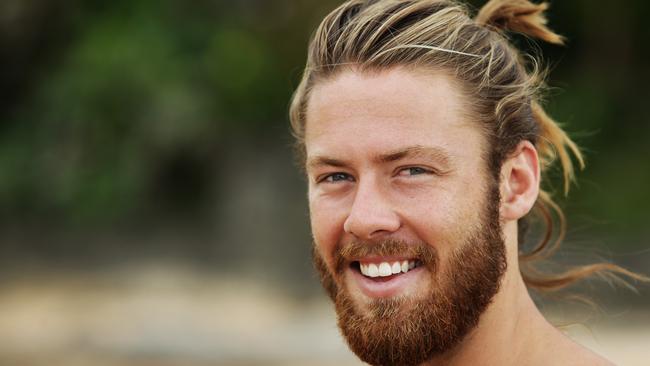 Tom Nunn from Queenscliff at his local beach. Picture: Braden Fastier