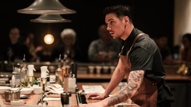 Chef Jake Kellie at arkhe. Photo: Duy Huynh