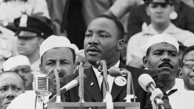 Martin Luther King delivers his ‘I Have a Dream’ speech in Washington.