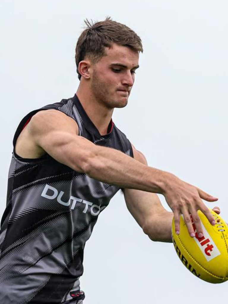 Archer Day-Wicks at Bombers training. Picture: Essendon FC