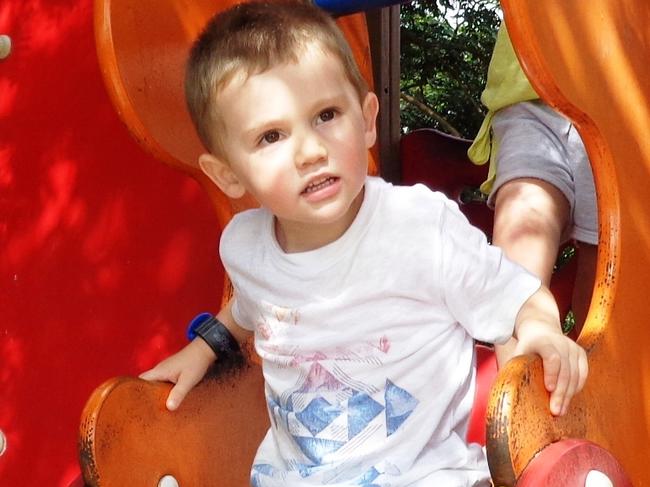 A supplied image obtained Friday, April 17, 2017 of missing three-year-old William Tyrrell. The parents of the missing boy have begged for his return in a heart-wrenching video seven months after he vanished from his grandmother's home on the NSW mid-north coast. (AAP Image/NSW Police) NO ARCHIVING, EDITORIAL USE ONLY