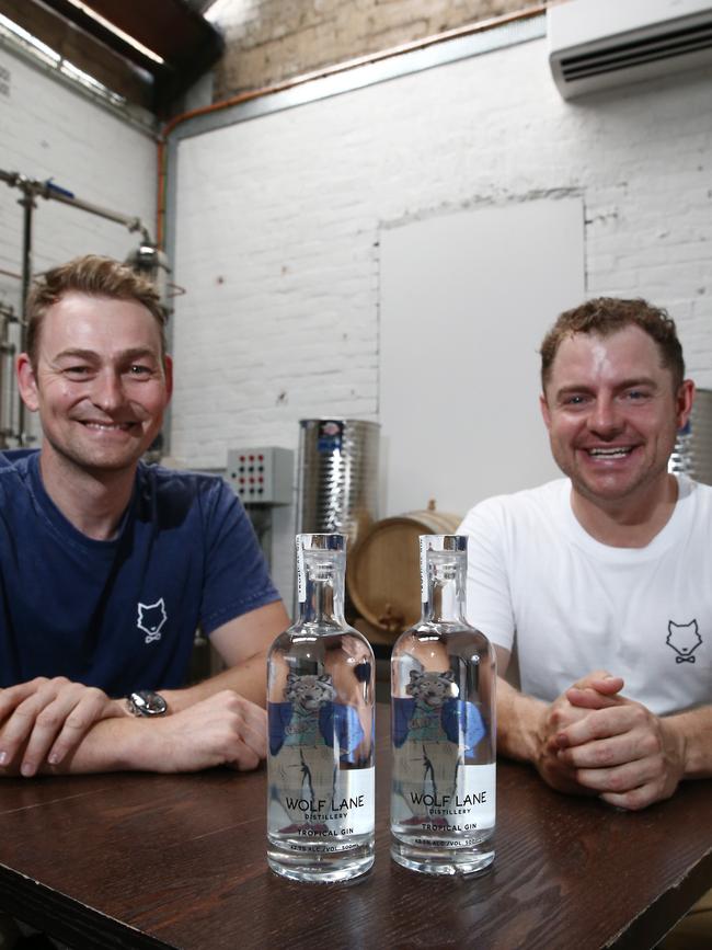 Part of their focus has been on sourcing good quality local ingredients to flavour their gins. Picture: Brendan Radke