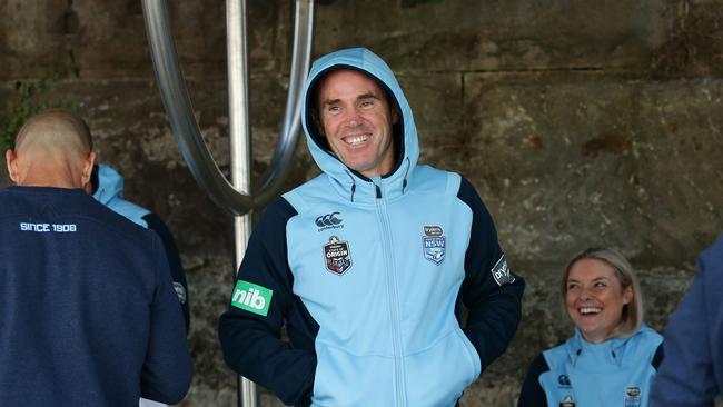 Fittler relaxed attitude has shone through the NSW camp. Picture: Brett Costello