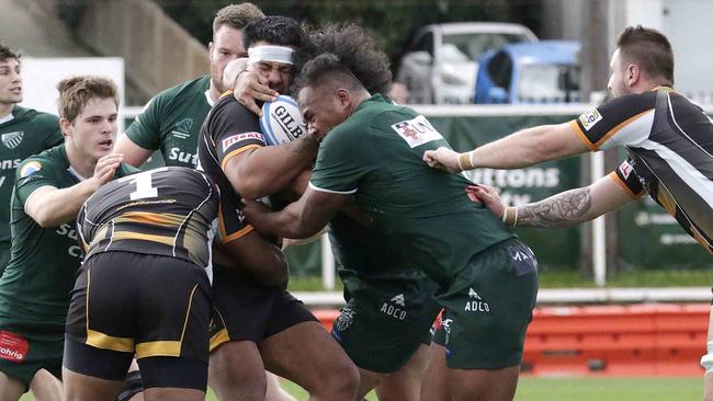 The teenager who played his first game for Randwick last week, is a rising star of rugby. Pic: Ric Mclallen