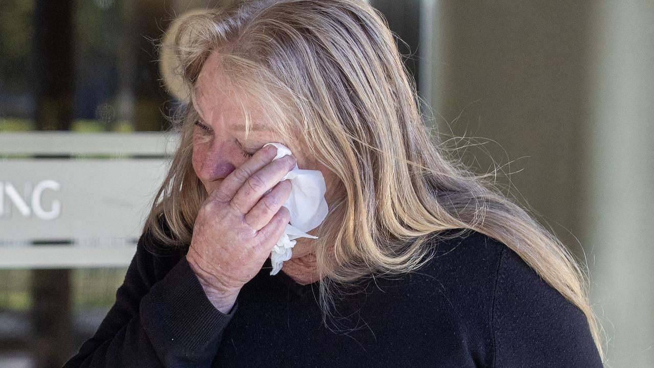 ‘My heart stopped’: Wife of run-down worker leaves court in tears