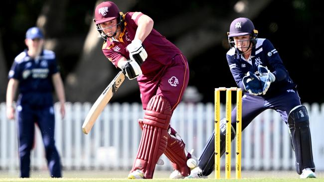 Mikayla Hinkley of Queensland (Photo by Bradley Kanaris/Getty Images)