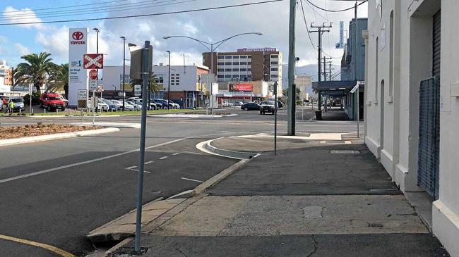 BITUMEN CITY: Areas of the CBD are becoming unattractive to pedestrians because of the lack of shade and greenery. Picture: Jann Houley