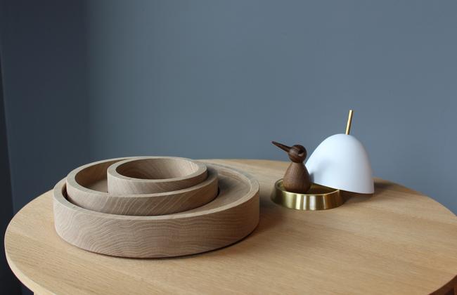 These bowls by Mads Johansen were designed in 2011 to be as sculptural as they are functional. Available from Great Dane Furniture, greatdanefurniture.com