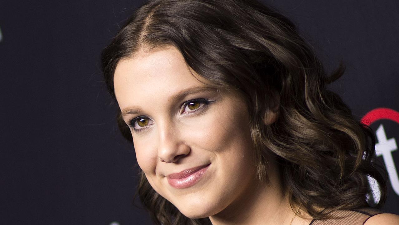 Stranger Things has turned Millie Bobby Brown into one of Hollywood’s top young actresses. Picture: AFP