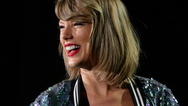 Taylor Swift performing at Suncorp Stadium during her 1989 world tour. Pic Peter Wallis