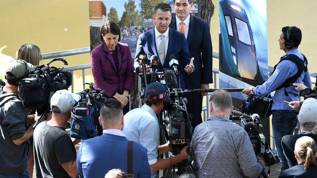 Andrew Constance said travel times between Parramatta and the CBD will be slashed to around 20 minutes.