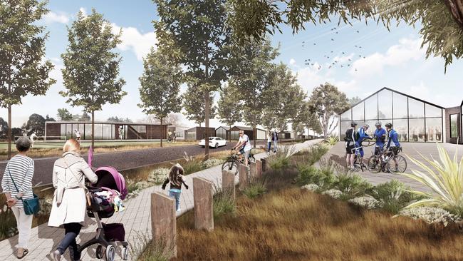 An artist’s impression of the Rosebud retirement village. Picture: Supplied